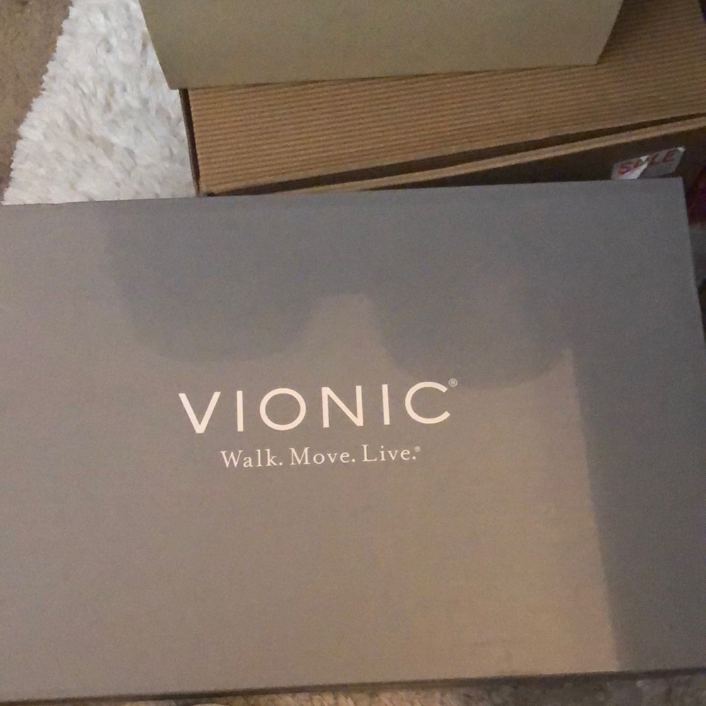 Vionic orange sandals